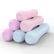 Colorful Silicone dumbbell