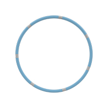 Detachable hula hoop