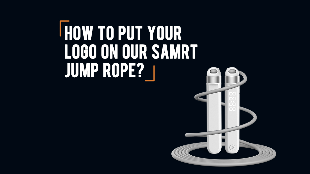 How get your logo on our smart jump rope?
